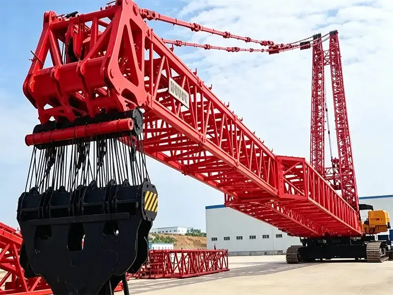 Transportation Process of Crawler Crane