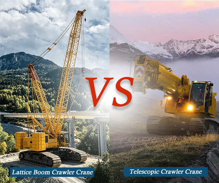 Lattice Boom Crawler Crane vs Telescopic Crawler Crane: Which One Is Better for Your Project?